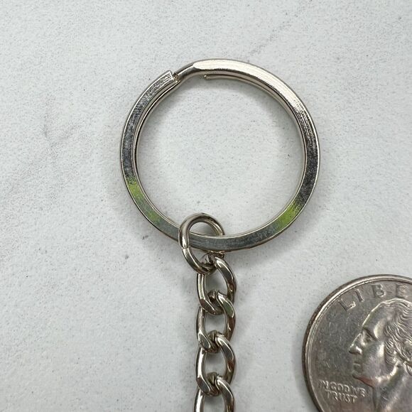 Las Vegas Nevada Poker Chip Casino Souvenir Keychain Keyring - Picture 6 of 7